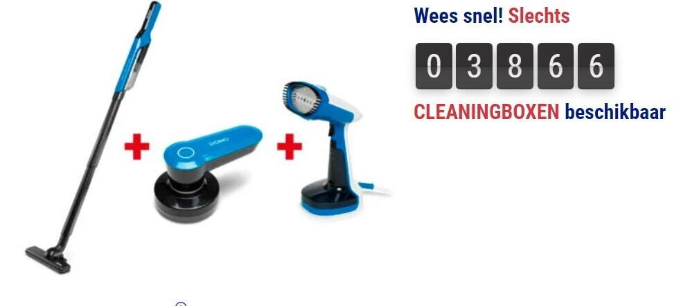 WIN: Hubo Cleaningbox t.w.v. €258,98 🎉
