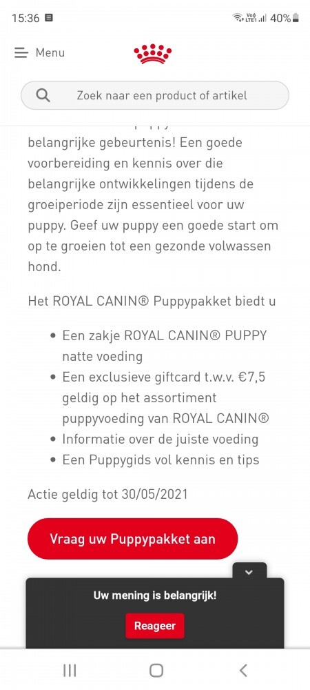 Regelen Inwoner Armoedig Royal Canin kortingscode gevonden door Promojagers in Mei 2023