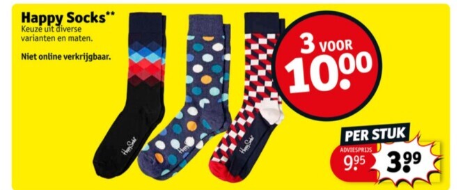 Maak een bed Populair Benadrukken Alle Happy Socks promoties gevonden in Mei 2023