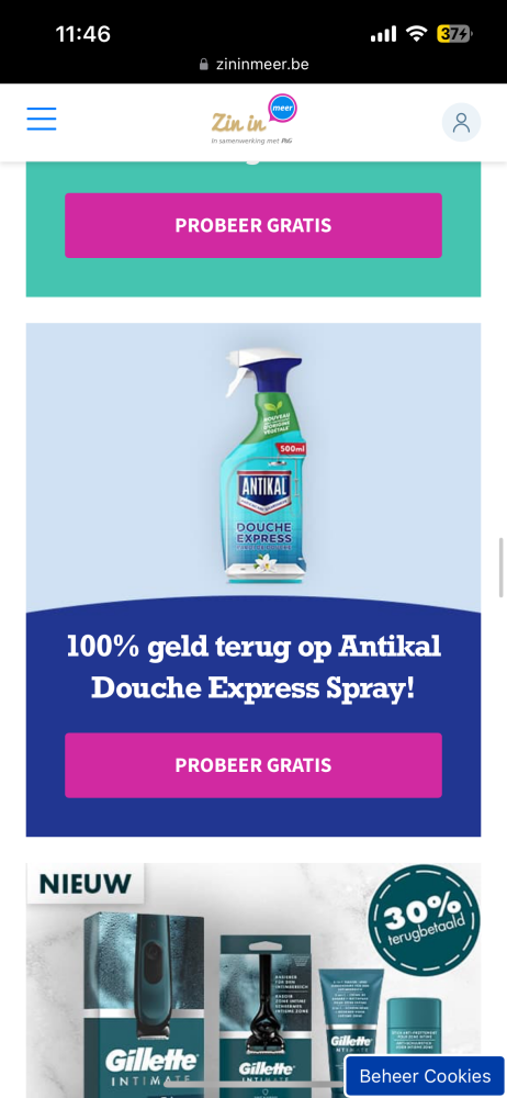 Antikal Spray Douche Express